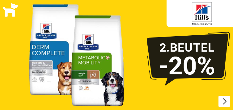 Hill's Prescription Diet droogvoer 2e zak 20% let op afwijkende termijn DOG SS layout